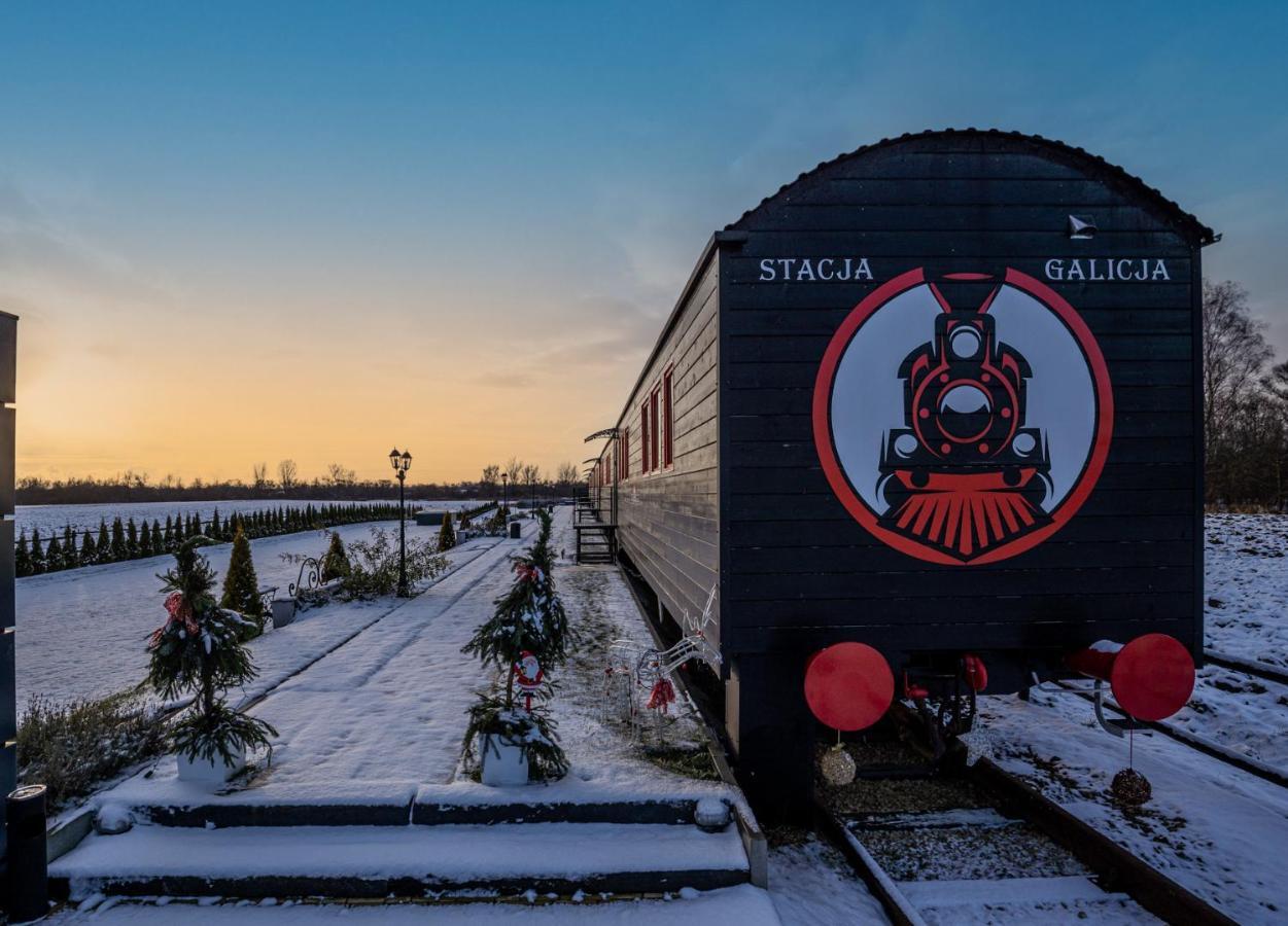 Stacja Galicja - Nocleg W Pociagu Blisko Energylandia ザトル エクステリア 写真